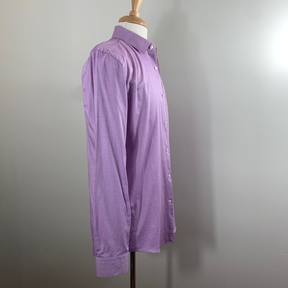 Hugo Boss Isko Dotted Dress Shirt NWOT - Picture 4 of 7